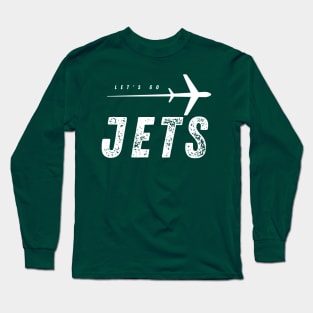 Let's Go Jets NY Jets Football Long Sleeve T-Shirt